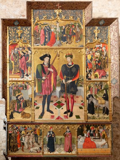 Altarpiece (مذبح القديسين عبده وسين) بواسطة جاومي هوجيت