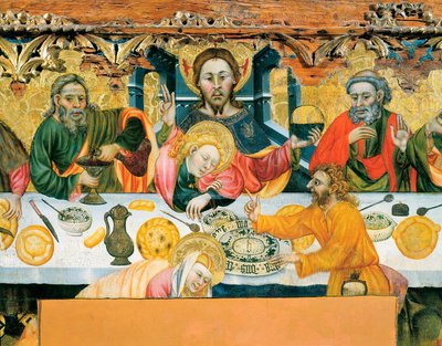 cene (التفاصيل) ج 1370-1400 (لوحة) بواسطة جاومي الأكبر فيرير