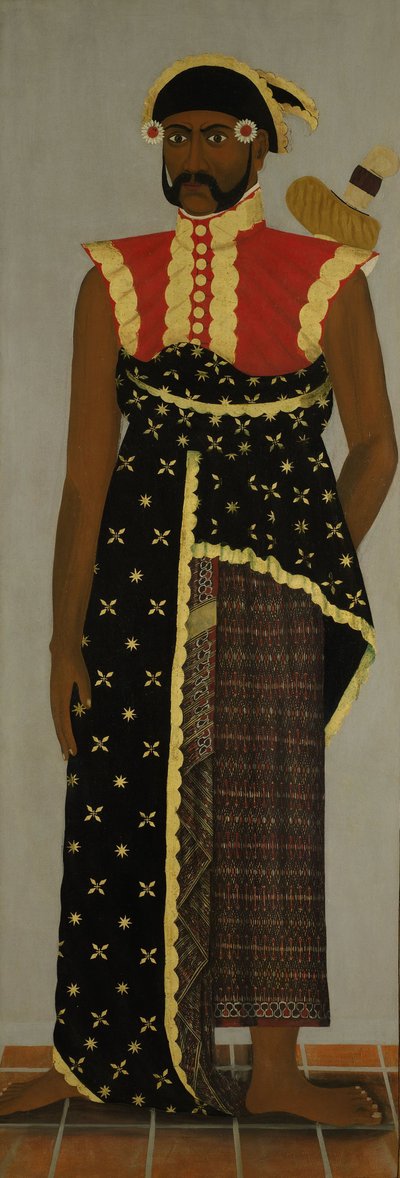 مسؤول محكمة جاوي ، c.1820-70 بواسطة المدرسة الجاوية