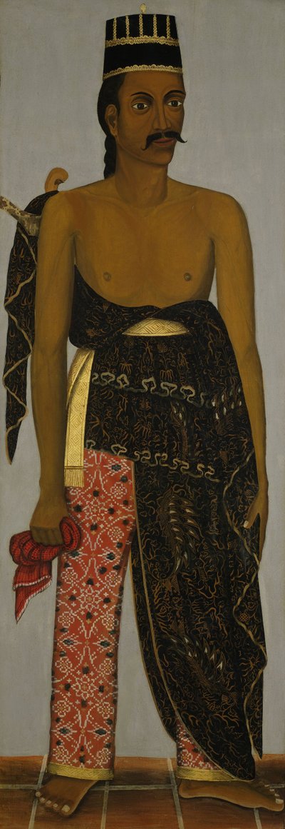 مسؤول محكمة جاوي ، c.1820-70 بواسطة المدرسة الجاوية