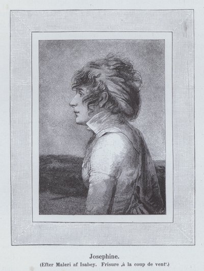 جوزفين بوهارنايس ، الزوجة الأولى لنابليون الأول بواسطة Jean Baptiste (after) Isabey