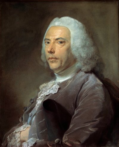 صورة بيير بوجوير (1698-1758) عضو أكاديمية العلوم والهندسة والفلك رسم جان بابتيست بيرونو (جان بابتيست بيرونو) (1715-1783) 1753 ، 68 × 57 سم - - صورة بيير بوجوير (1698- 1758) عضو أكاديمية س بواسطة جان بابتيست بيرونيو