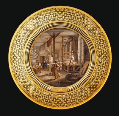 خزف سيفرس ، 1820-1835 (بورسلين) بواسطة جان تشارلز Develly