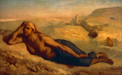 هاجر وإسماعيل ، بقلم جان فرانسوا ميليت (1814-1875). بواسطة جان فرانسوا ميلت