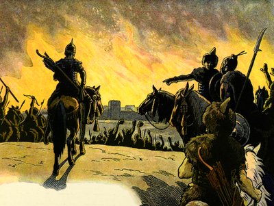 قصة الألزاس تحكي للأطفال. ليه هون بواسطة جان جاك (1873 1951) والتز