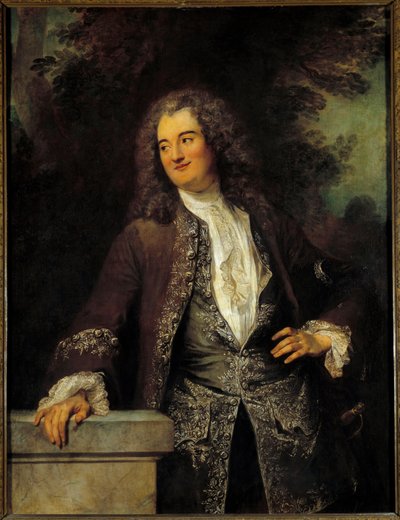Portrait of a Gentilman Painting by Jean Antoine Watteau (1684-1721) 1715 Sun. 1,3x0,97 m بواسطة جان أنطوان واتو