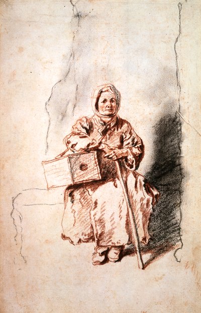 قماش القنب ، c1715 بواسطة جان أنطوان واتو