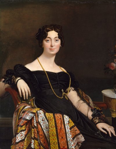 مدام جاك لويس ليبلانك فرانسواز بونسل ، 1788-1839 ، 1823. بواسطة جان أوغست دومينيك إنجرس