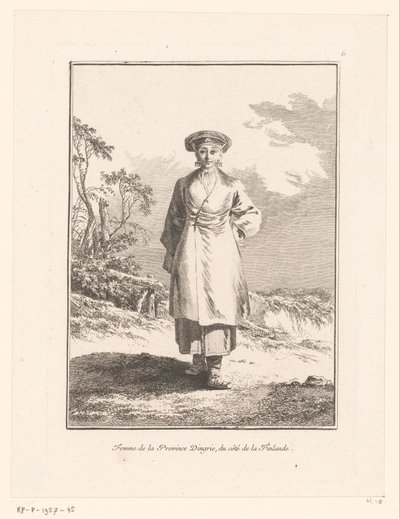 شابة من انجرمانلاند (انجريا) Femme de la Province d