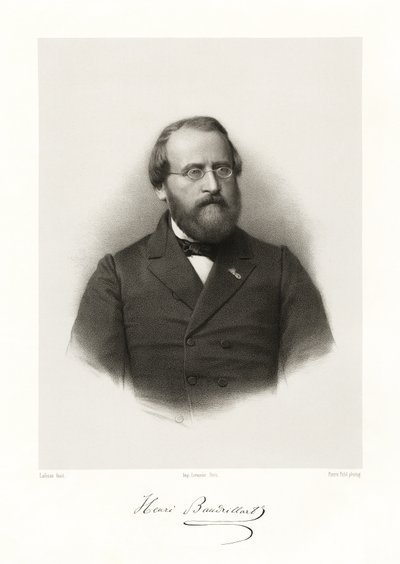 هنري جوزيف ليون بودريارت ، 1865-1866 بواسطة جان بابتيست أدولف لافوس