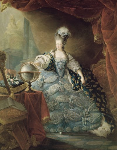 صورة ماري أنطوانيت (1755-1793) ملكة فرنسا ، 1775 بواسطة Jean Baptiste Andre Gautier D