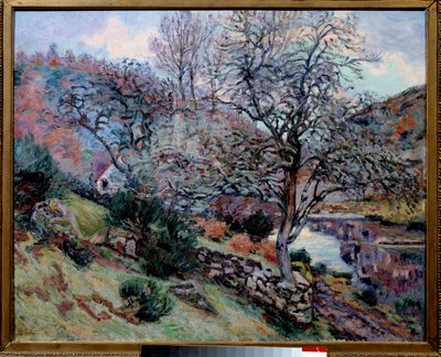 كروزان ، صخرة صدى لوحة رسمها جان بابتيست أرماند (1841-1927) القرن التاسع عشر بايون ميوزيز بونات بواسطة جان بابتيست أرماند جيومين