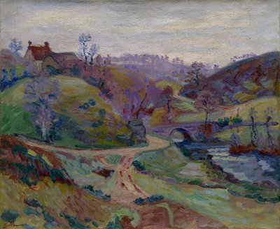 Crozant, Pont Charraud, 1903  بواسطة جان بابتيست أرماند جيومين