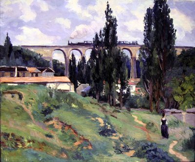 الجسر في Val-Fleury ، Meudon (Hauts-de-Seine) بواسطة جان بابتيست أرماند جيومين
