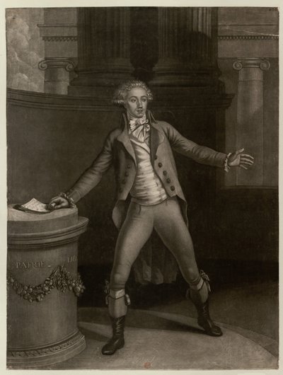 أنطوان بيير جوزيف ماري بارناف 1761-1793. بواسطة جان بابتيست أوديبرت