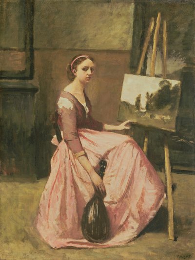 ستوديو Corot ، c.1860 بواسطة جان بابتيست كميل كوروت