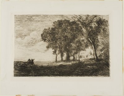 المناظر الطبيعية الإيطالية بواسطة Jean-Baptiste-Camille Corot