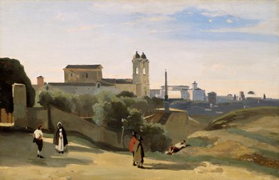 مونتي بينشيو، روما بواسطة Jean-Baptiste-Camille Corot