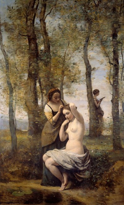 لوحة كميل كورو (1796-1875) 1859 مجموعة خاصة بواسطة جان بابتيست كميل كوروت