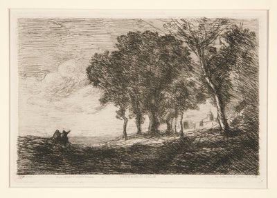 منظر من بواسطة Jean-Baptiste-Camille Corot