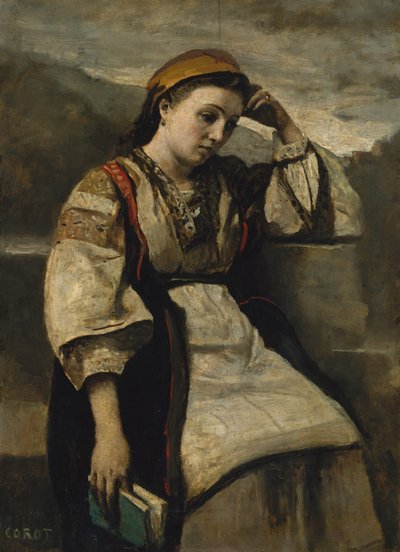 خيالية ، كاليفورنيا. 1860-1865. بواسطة جان بابتيست كميل كوروت