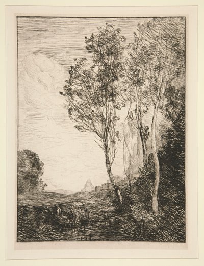 ذكرى بواسطة Jean-Baptiste-Camille Corot