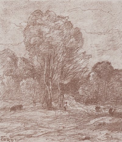 استراحة الأبقار ، 1871. بواسطة جان بابتيست كميل كوروت
