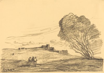مفرزة Fort Le Fort المعزولة ، 1874. بواسطة جان بابتيست كميل كوروت