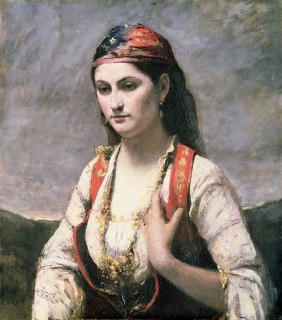شابة ألبانو ، 1872 بواسطة جان بابتيست كميل كوروت