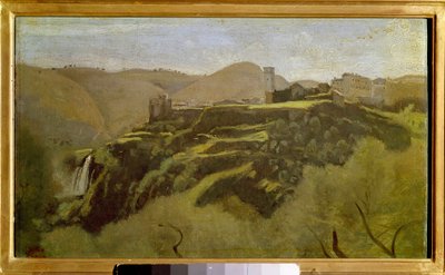 منظر لكاسكاتيل بواسطة تيفولي لوحة لكاميل كورو (1796-1875) من القرن التاسع عشر. 0،26x0،41 م. بواسطة جان بابتيست كميل كوروت