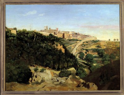 فولتيرا ، لو مونيكيب رسم لكاميل كورو (1796-1875) القرن التاسع عشر. 0،7 × 0،94 م بواسطة جان بابتيست كميل كوروت