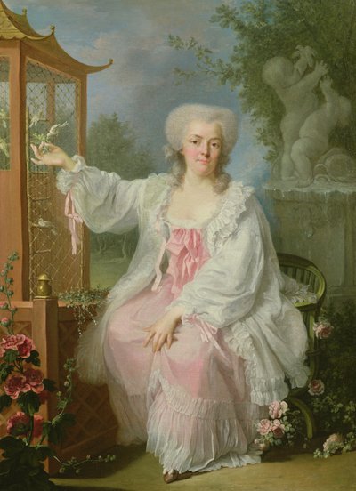صورة سيدة من معبد بواسطة Jean Baptiste Charpentier