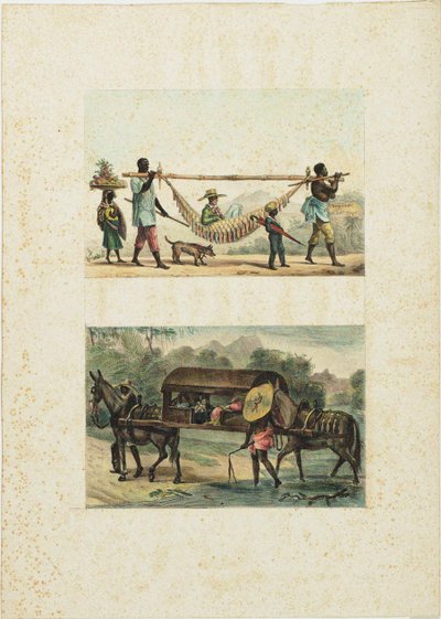 العودة إلى مدينة صاحب شقرا ، 1835. بواسطة جان بابتيست ديبرت