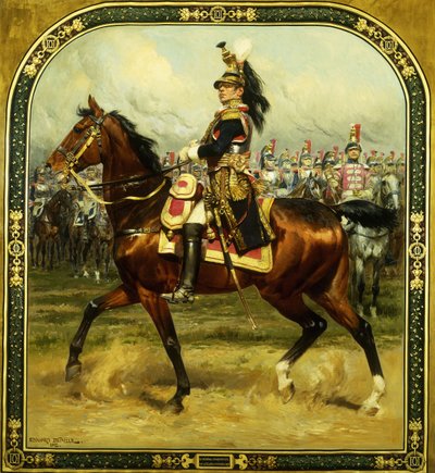 عام Hautpoul a Cheval ، 1912 بواسطة جان بابتيست إدوارد التفاصيل