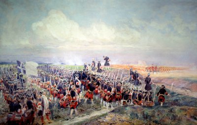 الخلاص قبل معركة فونتينوي في 11/05/1745 رسم إدوارد ديتيل (1848-1912). 1912 الأحد. 2،1x3،2 م باريس ، متحف أرمي بواسطة جان بابتيست إدوارد التفاصيل
