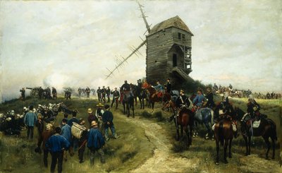 سوفرينيرز ديس غراند مناورات ، 1879 بواسطة جان بابتيست إدوارد التفاصيل