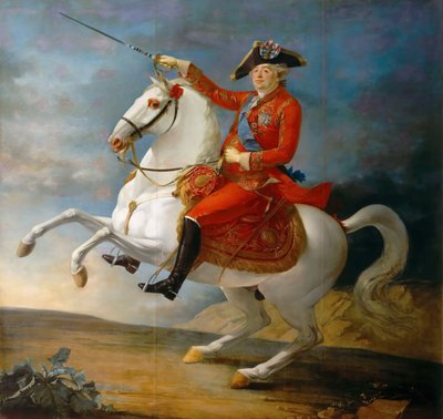 صورة الفروسية للملك لويس السادس عشر 1754-1793 بواسطة جان بابتيست فرانسوا كارتو
