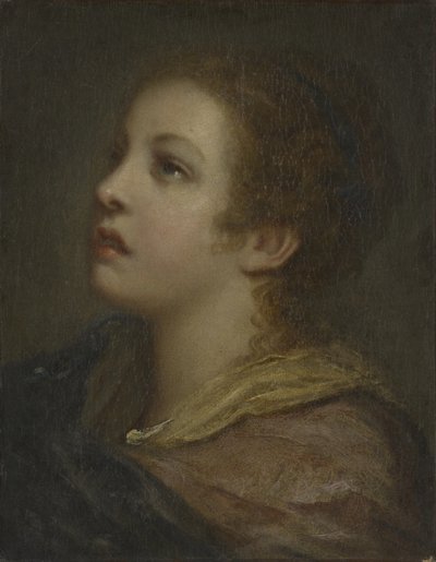 Mademoiselle Greuze بواسطة جان بابتيست غريوز