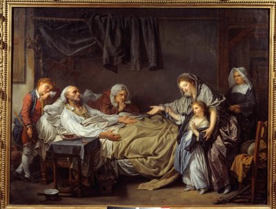 سيدة المحبة. لوحة جان بابتيست غريوز (1725-1805) بواسطة جان بابتيست غريوز