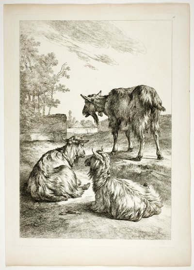 اللوحة 18 من 38 من Oeuvres de JB Huet بواسطة Jean-Baptiste Huet