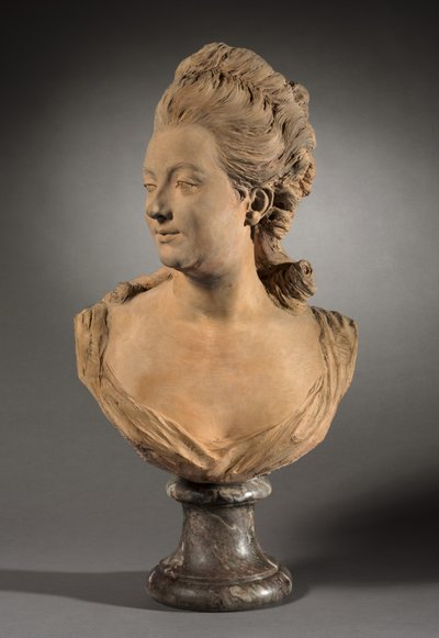 صورة لـ Melle de Vandeul ، ربما عام 1760 بواسطة جان بابتيست الثاني ليموين