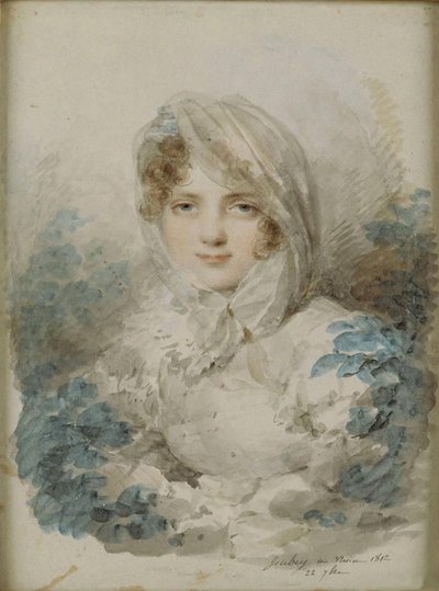 صورة لإيكاترينا بافلوفنا باجراتيون 1783-1857 ، ني سكافرونسكا بواسطة جان بابتيست إيسابي