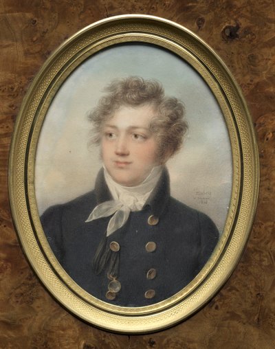 صورة لرجل ، ربما ألكسندر الأول ، إمبراطور روسيا ، 1814. بواسطة جان بابتيست إيسابي