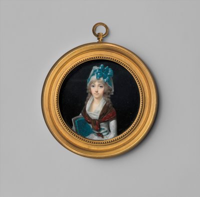 صورة لامرأة ، حوالي عام 1795 (عاجي) بواسطة جان بابتيست إيسابي