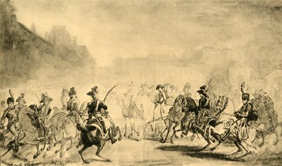 "Revue du Quintidi" ، 1800 أو 1801 ، 1921 بواسطة كارل فيرنت