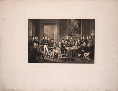 مؤتمر فيينا ، ج. 1815 بواسطة جان بابتيست إيسابي