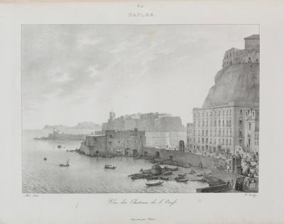 رحلة إلى إيطاليا عام 1822 بواسطة Jean-Baptiste Isabey