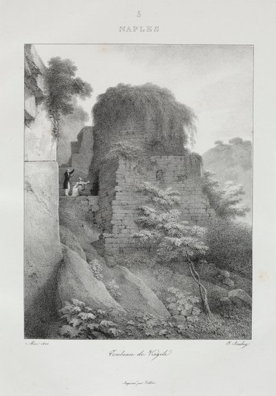 سافر إلى إيطاليا عام 1822 ، 1833. بواسطة Jean Baptiste Isabey