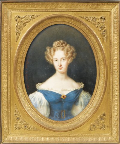 الأميرة لويز من أورليانز 1812-1850 ، لاحقًا ملكة الملكة البلجيكية ، 1830 بواسطة جان بابتيست جوزيف دوتشيسن
