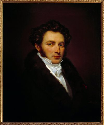 صورة للكونت لويس مارشان (1791-1876) أول خادم لنابليون الأول من 1814 إلى 1821. لوحة لموزايسي جان بابتيست (1784-1844). hs / t 0.74 × 0.6 م. مالميزون. متحف شاتو بواسطة جان بابتيست Mauzaisse